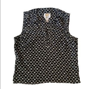 100% Pure Silk Talbots Sleeveless Blouse
